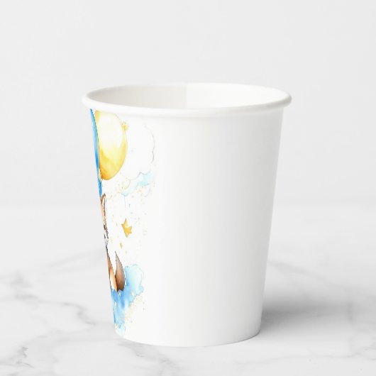 Wolf Verjaardag Papieren Bekers (Links)