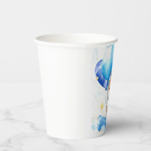 Wolf Verjaardag Papieren Bekers (Rechts)