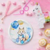 Wolf Verjaardag Papieren Bordje (Feest)