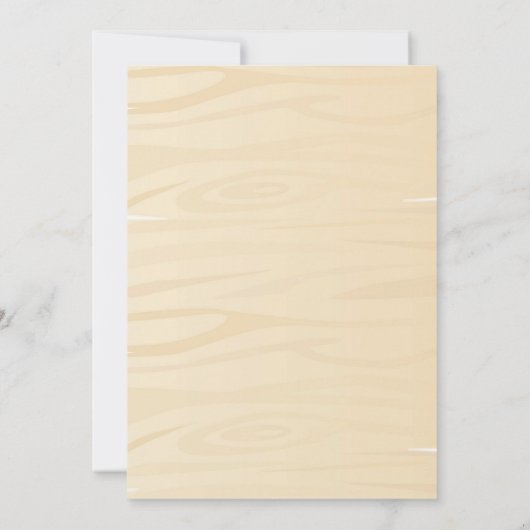 Wolf verjaardagsfeestje uitnodiging (Achterkant)