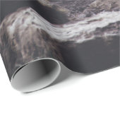 WOLF VERPAKKING OP ROCK FORMATIE CADEAUPAPIER (Rol Hoek)