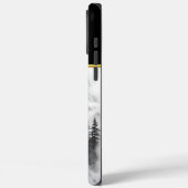 Wolf verschijnt 's nachts uit nevelig bos Case-Mate iPhone case (Achterkant / Links)