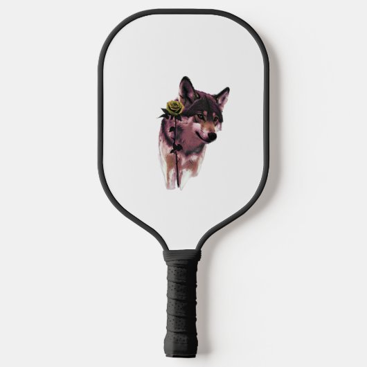 Wolf Vijf Pickleball Paddle (Achterkant)