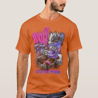 Wolf Vintage Rapper T-shirt