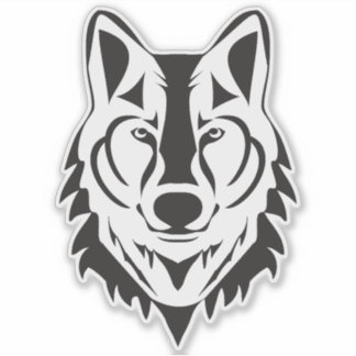 Wolf Vinyl Sticker