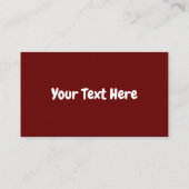 Wolf Visitekaartje (Achterkant)