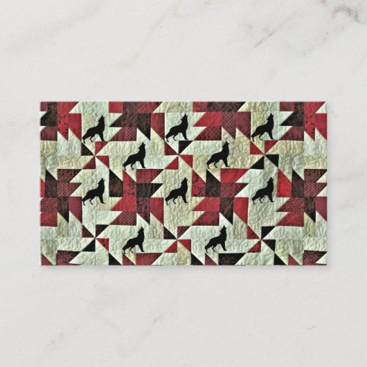 Wolf Visitekaartje (Voorkant)