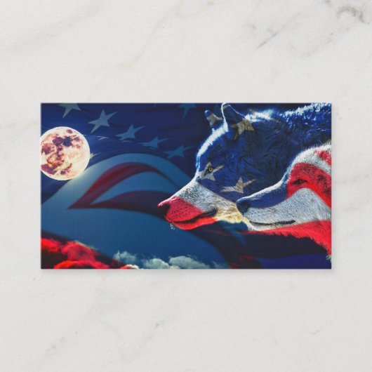 Wolf Visitekaartje (Voorkant)