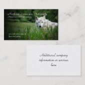 Wolf visitekaartje (Voorkant / Achterkant)