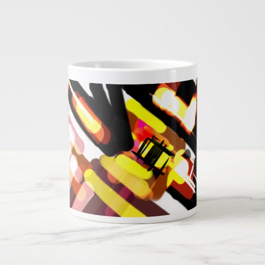 Wolf vlucht nacht grote koffiekop (Voorkant)