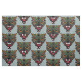 wolf vlucht zilver stof (Fat Quarter)