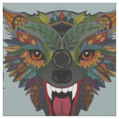 wolf vlucht zilver stof (Close Up)