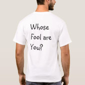 Wolf voor Christus T-shirt (Achterkant)