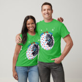 Wolf vriend van de maan jongen t-shirt (Unisex)