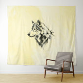 Wolf Wandkleed (In Situ (horizontaal))