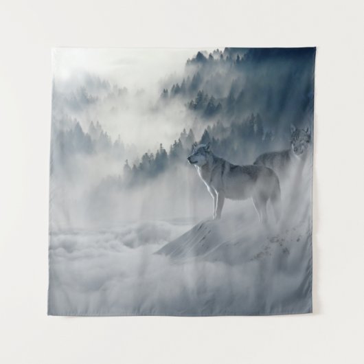 Wolf Wandkleed (Voorkant)