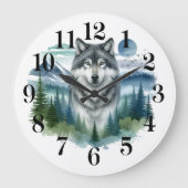 Wolf Wandklok (Voorkant)