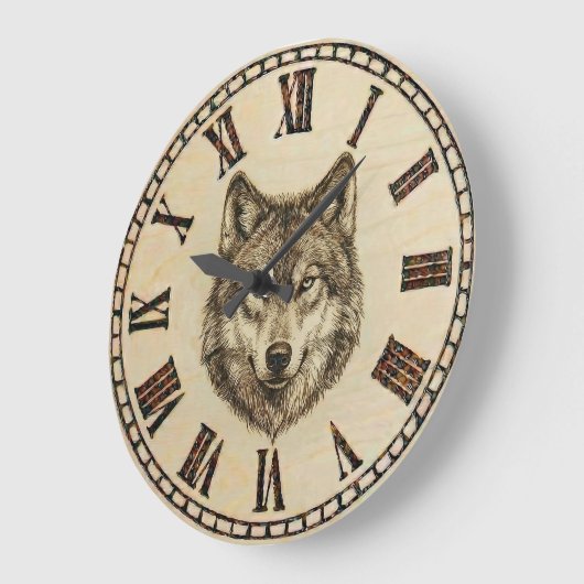 Wolf Wandklok (Hoek)