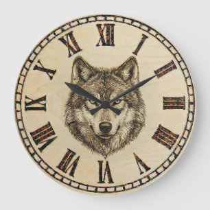 Wolf Wandklok