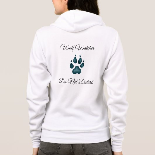 Wolf Watcher Hoodie (Achterkant)