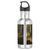 Wolf Water Bottle style 1 Waterfles (Achterkant)