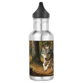 Wolf waterfles stijl 1 (Links)