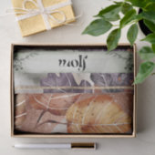 Wolf Waterverf Herfst Mysterious Autumn Oracle Tissuepapier (Geschenk)