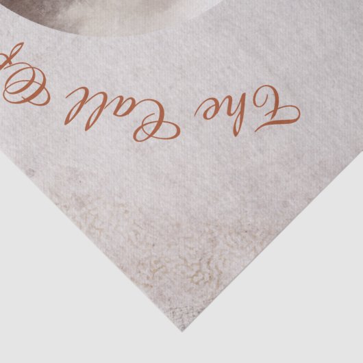 Wolf Waterverf najaarsbijeenkomst Herfst "de herfs Tissuepapier (Detail)