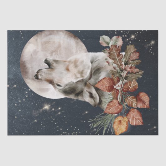 Wolf Waterverf Tissue Paper Tissuepapier (Voorkant)