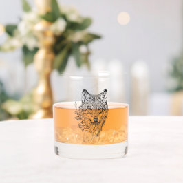 Wolf Whisky Glas