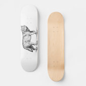Wolf Wild Animal Persoonlijk Skateboard (Voorkant)