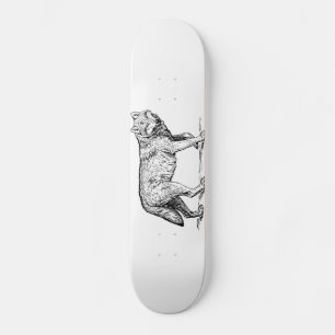 Wolf Wild Animal Persoonlijk Skateboard