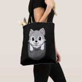 Wolf Wild Dierenvriend Hunter Zoology Tote Bag (Dichtbij)