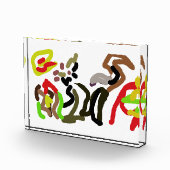 Wolf wild ink autumn  fotoblokken (Rechts)