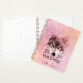 Wolf Wild Ride 2021 Natuur Planner (Display)
