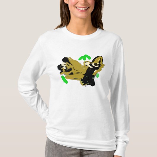 Wolf wilde vreugde t-shirt (Voorkant)