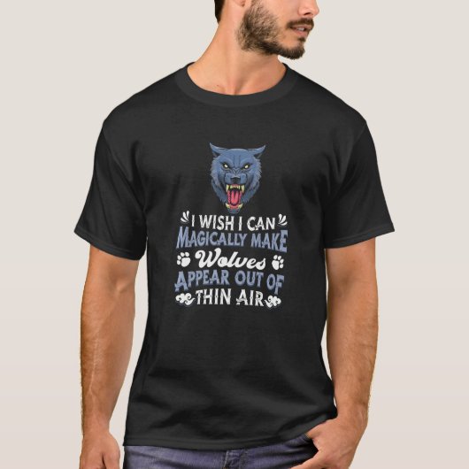 Wolf Wildlife Magic Animal Magical Pack van Wolven T-shirt (Voorkant)