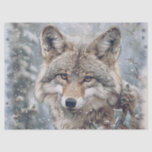 Wolf Winter Christmas Tissuepapier<br><div class="desc">Wolf Winter Christmas</div>