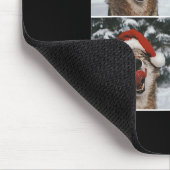 Wolf Winter Fotografie Wolf Conservation Kerstmis Muismat (Hoek)