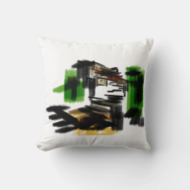 Wolf winter fun kussen