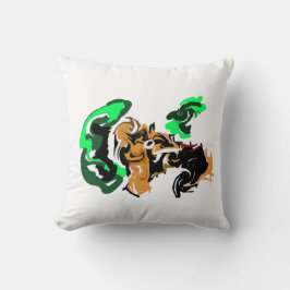 Wolf winter joy kussen