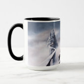 Wolf Winter Kasteel Fantasie Mok (Links)