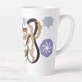 Wolf winter love latte mok (Rechts)