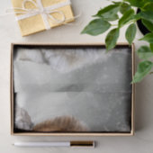 Wolf Winter Snow Forest Moon Landschap Tissuepapier (Geschenk)