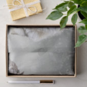 Wolf Winter Snow Forest Moon Landschap Tissuepapier (Geschenk)