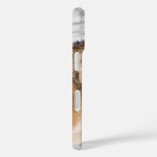 Wolf winterbos Case-Mate iPhone case (Achterkant / Rechts)