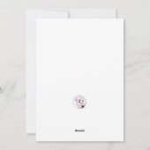 Wolf Wintermaan Feestdagenkaart (Achterkant)