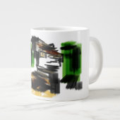 Wolf winterpret grote koffiekop (Voorkant rechts)