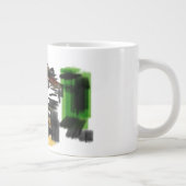 Wolf winterpret grote koffiekop (Rechts)