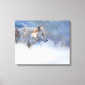 WOLF WINTERTERRITORIA CANVAS AFDRUK (Voorkant)